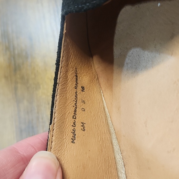 Jack Rogers Black Flats Size 6 - Picture 5 of 8